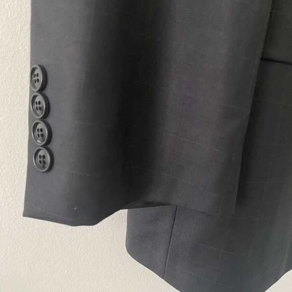 Jones New York Prima 120 Wool Blend Three Button Suit Jacket Sport Coat 44 - Picture 2 of 10